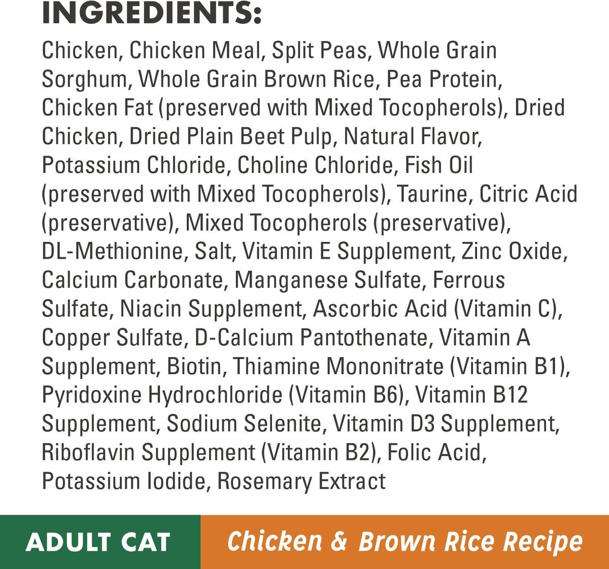 Nutro Wholesome Essentials Adult Chicken and Brown Rice Recipe Dry Cat Food