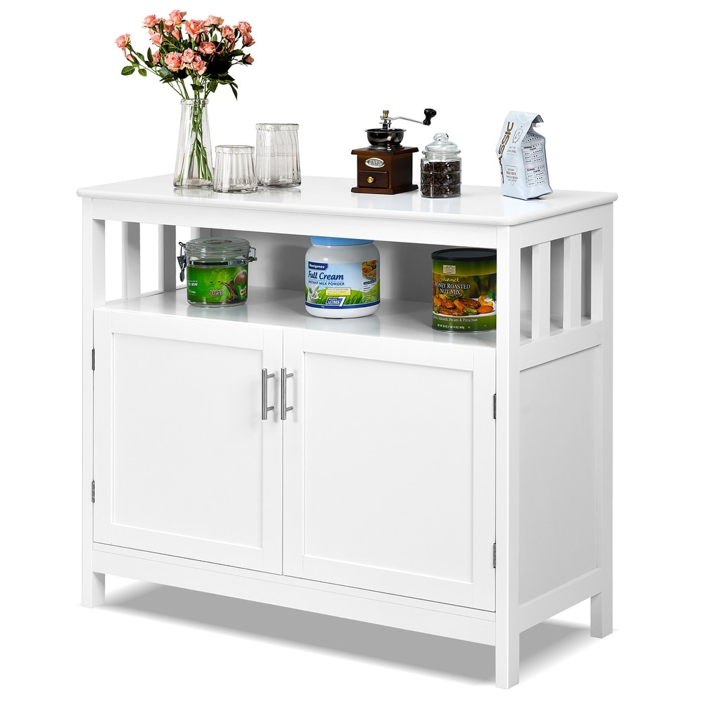 Costway Kitchen Buffet Server Sideboard Storage Cabinet with 2 Doors     See details