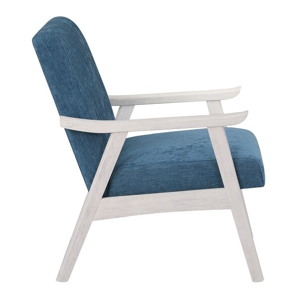 Weldon Mid-Century Fabric Upholstered Chair