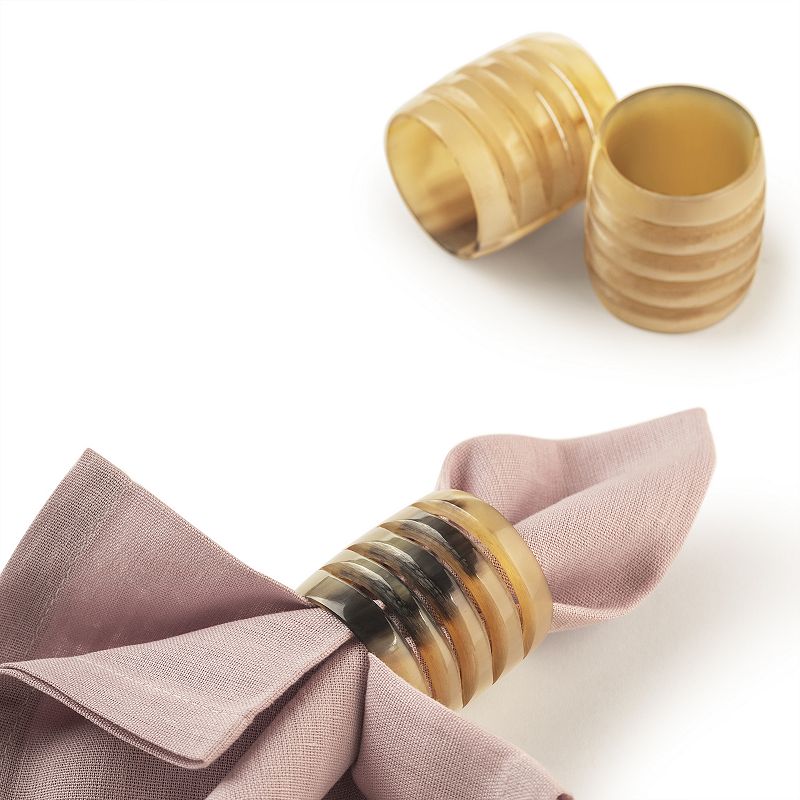 Regal Napkin Rings， Set of 6