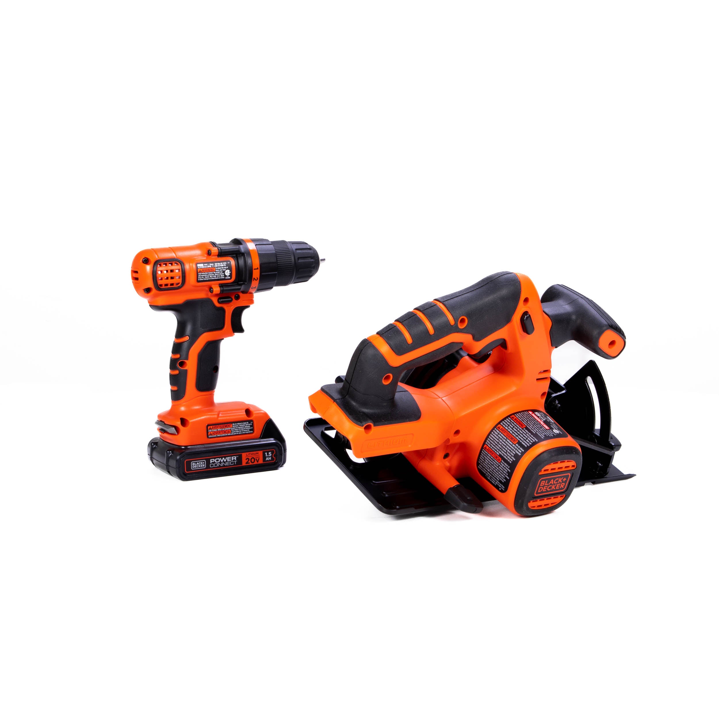 20V MAX* POWERCONNECT™ Cordless Drill/Driver + Circular Saw Combo Kit