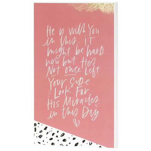 Dicksons PLK813 917 Wall Plaque He Is With You 8X1...