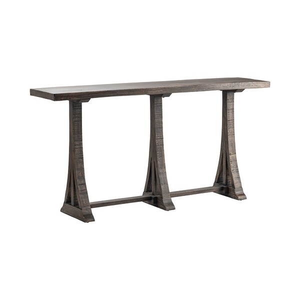 Alpine Mango Wood Console Table - 76x17x38