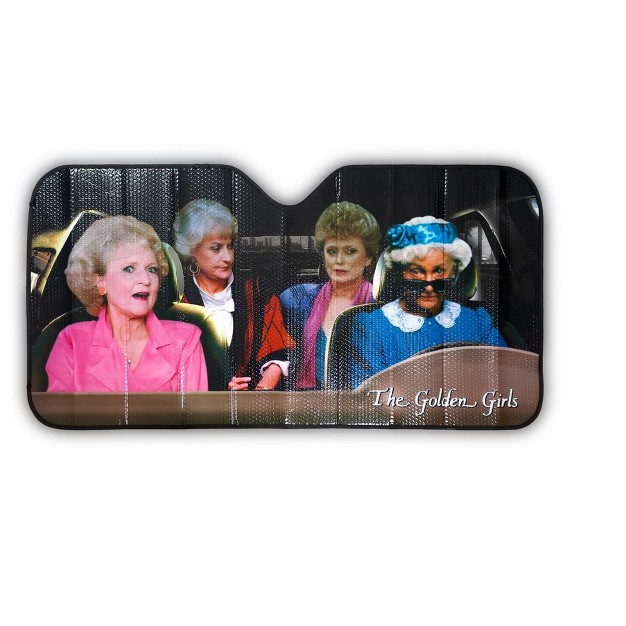 Just Funky The Golden Girls Car Sunshade With Sophia Driving Toynk Exclusive