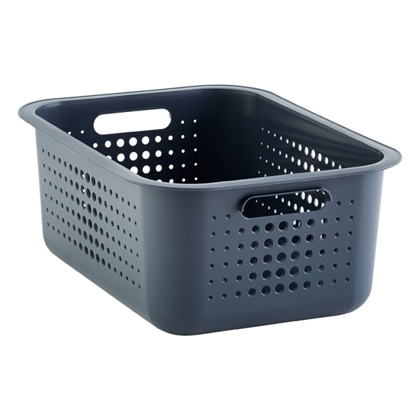 White Nordic Storage Baskets with Handles