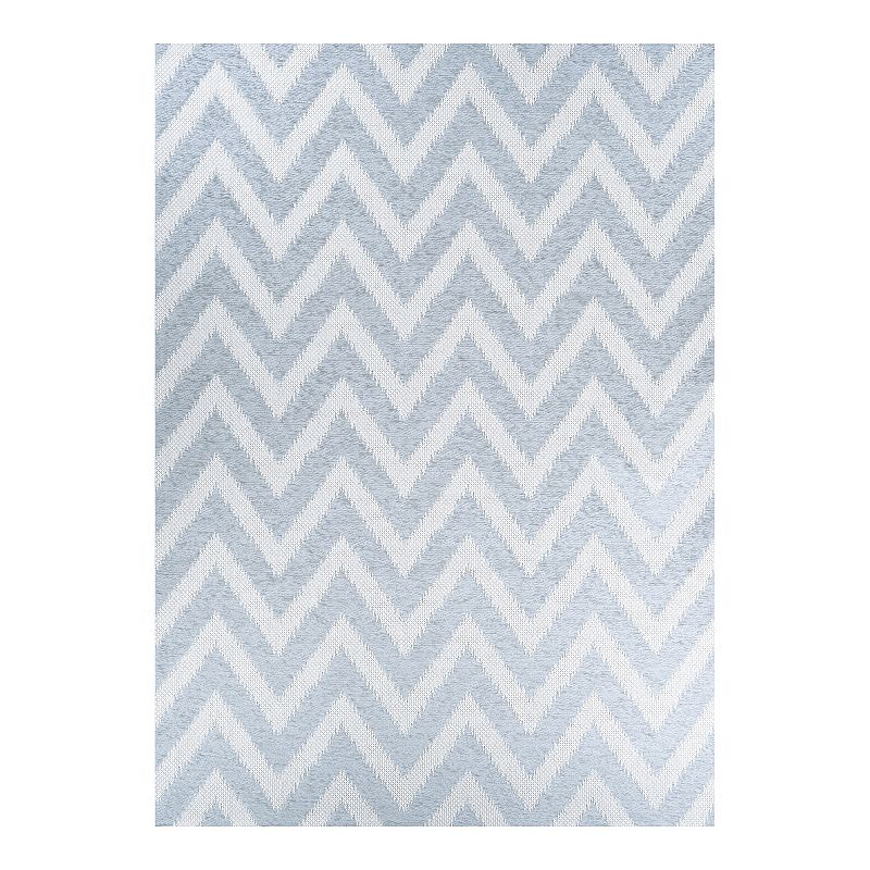 Couristan Timber Cascade Chevron Indoor Outdoor Rug