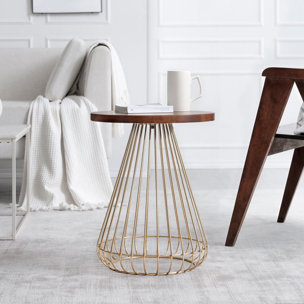 Melody Designer Cage Table   Contemporary   Side Tables And End Tables   by MH London  Houzz