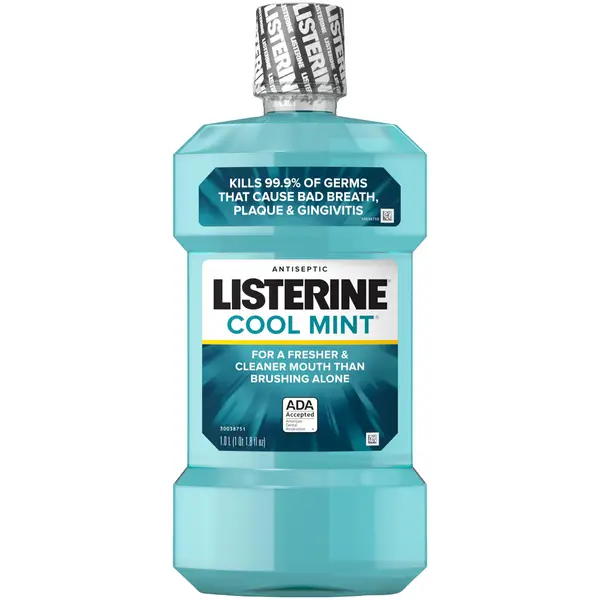 Listerine 1 Liter Cool Mint Antiseptic Mouthwash