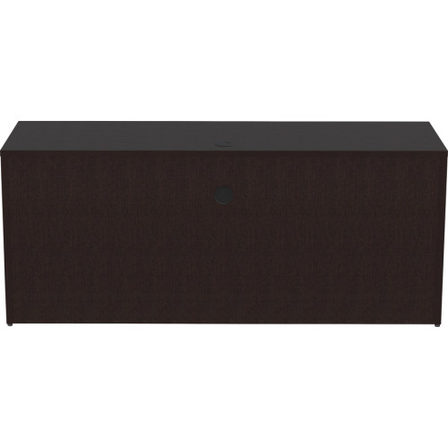 Lorell Essentials Espresso Laminate Credenza Shell (18212)