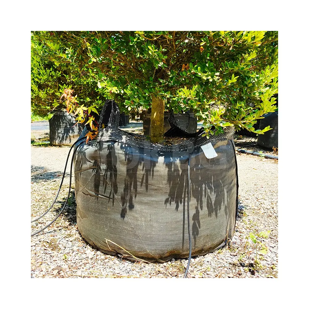 HOKBG 900 Litre Anti UV PP fabric container tree planting bag  woven grow bag high strength durable plant nursery bag