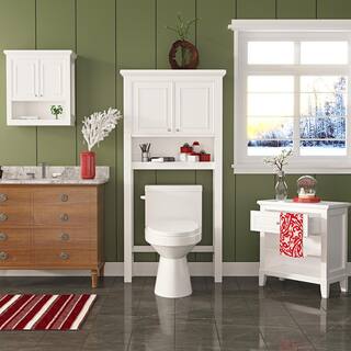 DEERVALLEY DeerValley 12 in. Rough in Size 1-Piece 1.28 GPF Single Flush Elongated Toilet in. White Seat Included DV-1F52627