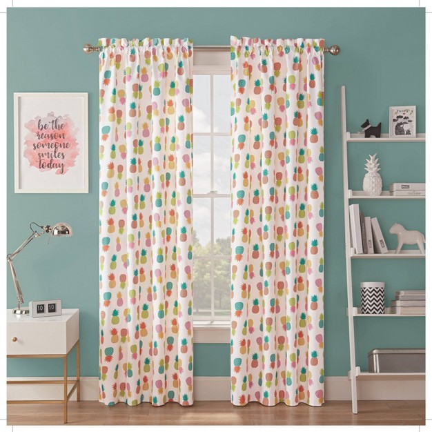 Fineapple Blackout Kids x27 Curtain Panels Spree By Waverly