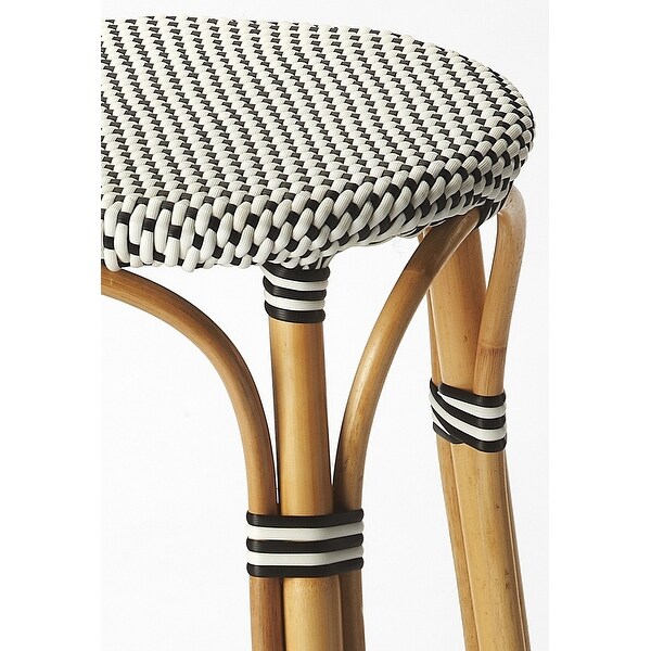 Classic Rattan Bar Stool - 30