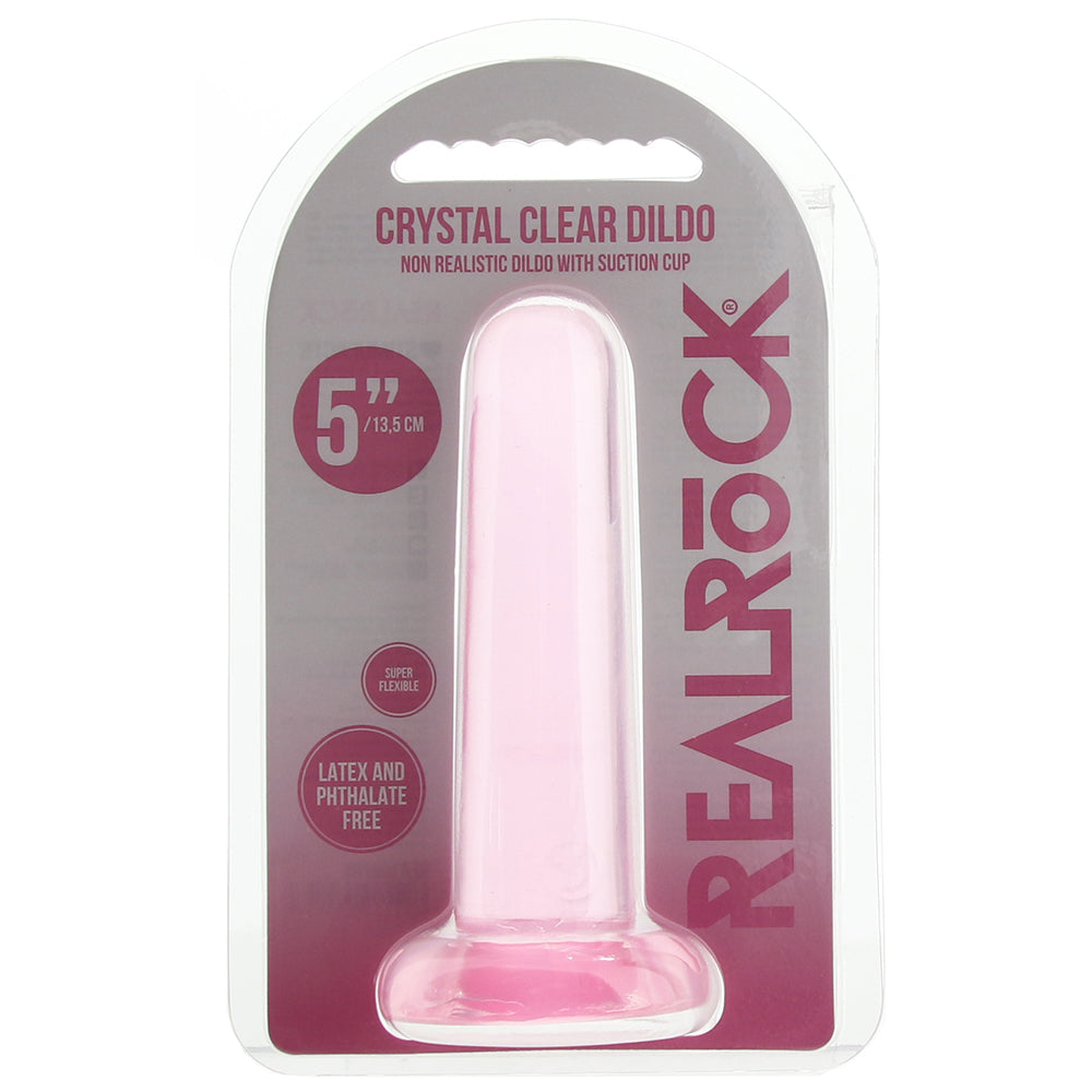 RealRock 5 Inch Dildo in Pink