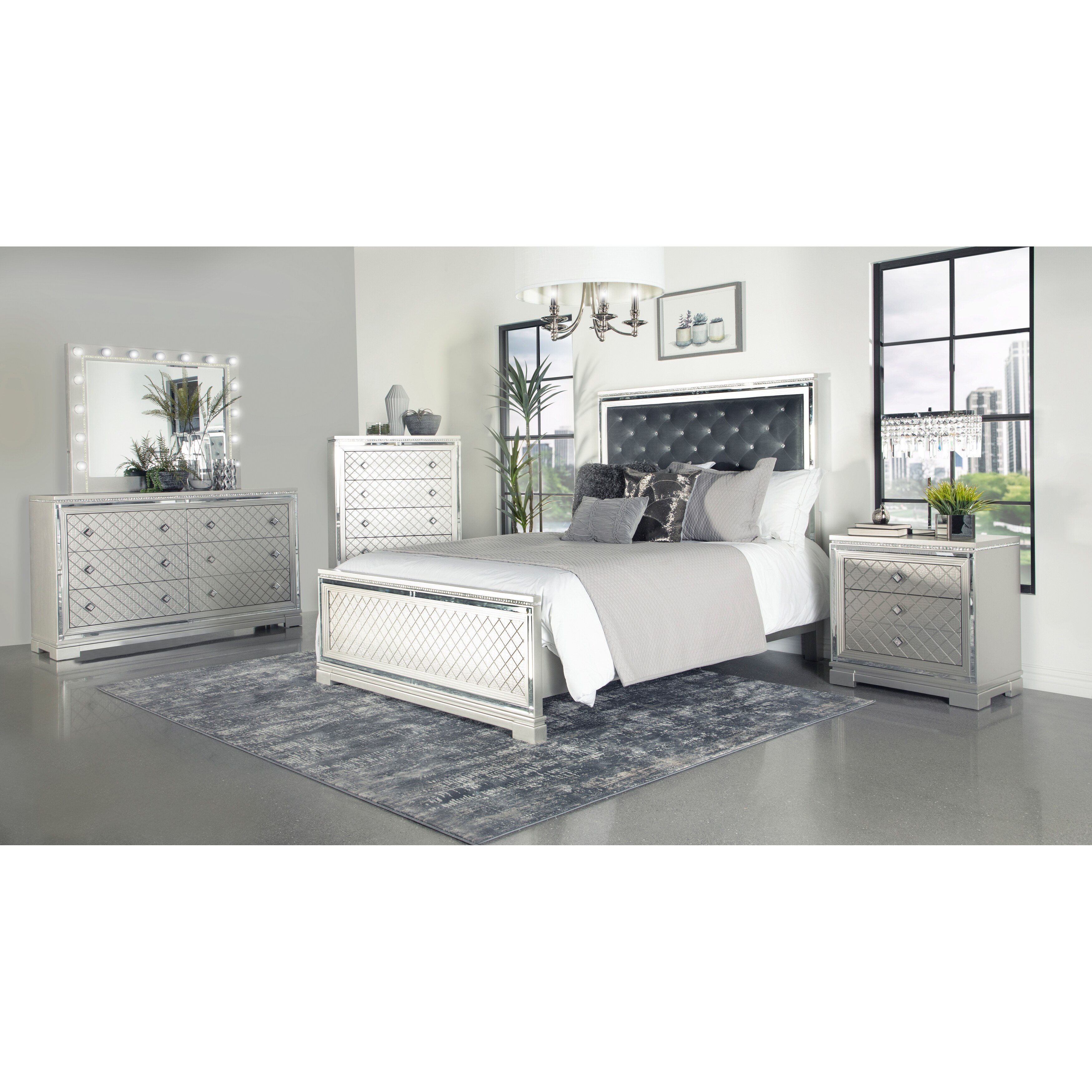 Isabelle 6-piece Bedroom Set - - 36074580