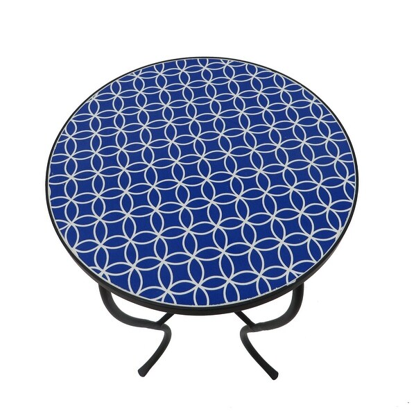 Mosaic Art Collection Accent Table (Set of 2)