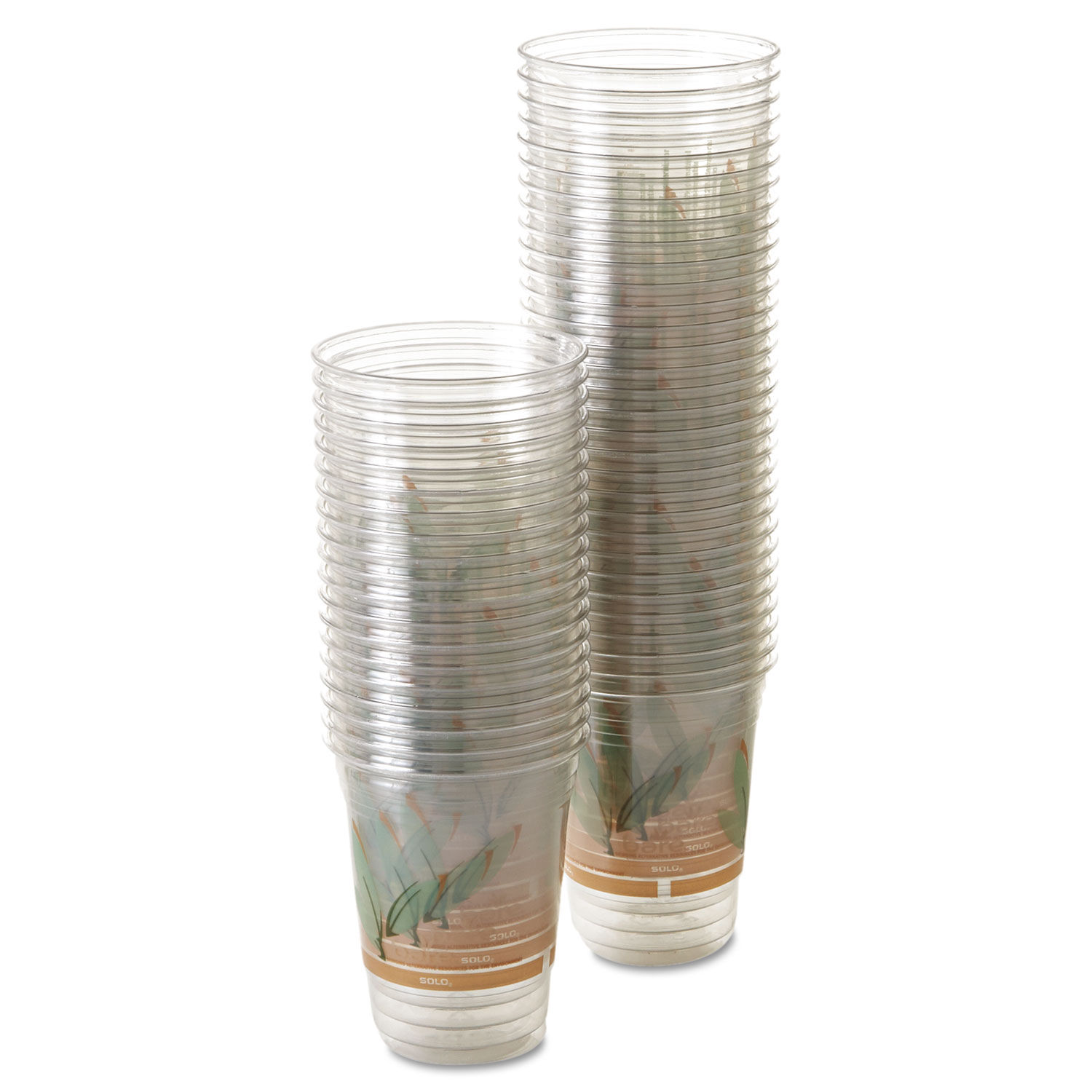 Bare Eco-Forward RPET Cold Cups by Dartandreg; DCCRTP16DBARECT