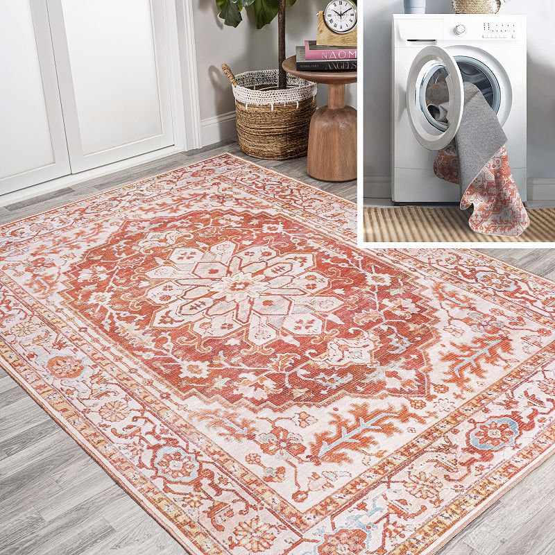 Asa Ornate Washable Rug