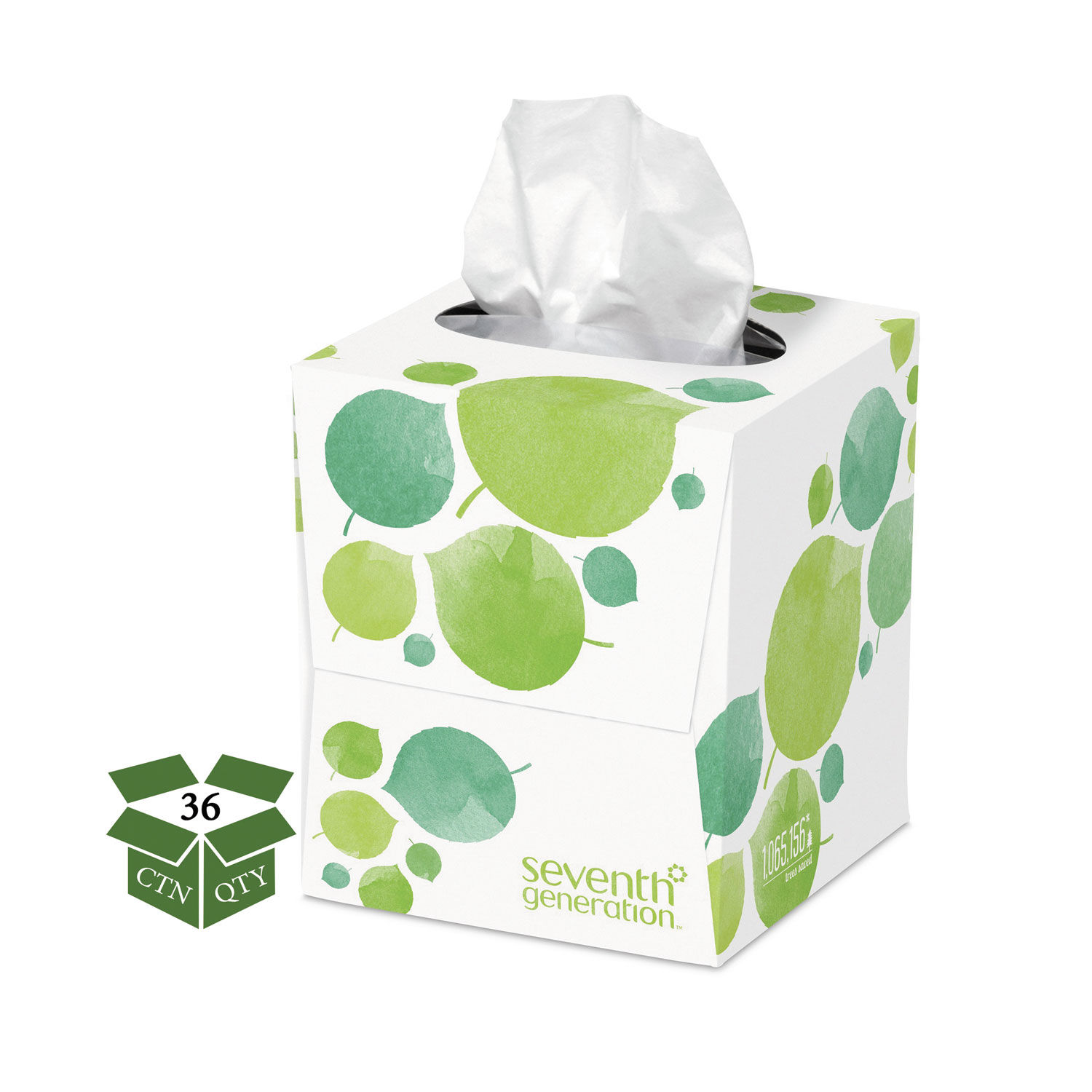 100% Recycled Facial Tissue by Seventh Generationandreg; SEV13719CT