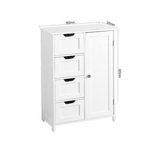 11.8 in. W x 21.7 in. D x 31.9 in. H in WHITE Plywood Ready to Assemble Diagonal Kitchen Cabinet wq-149