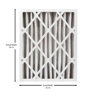 HDX 16 in. x 20 in. x 4 in. Honeywell Replacement Pleated Air Filter FPR 7 HDX-HW1620-11-3