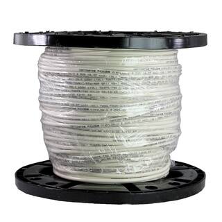 Cerrowire 500 ft. 8 Gauge White Stranded Copper THHN Wire 112-4002J