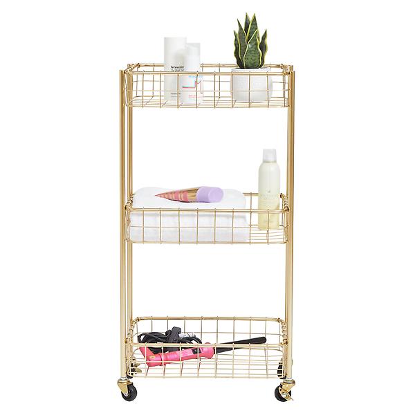 Dormify Wire 3Tiered Cart