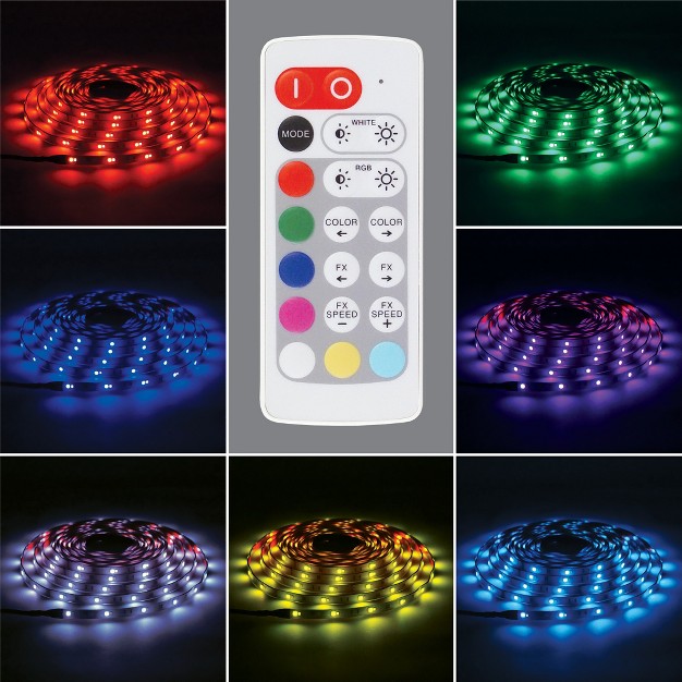 Armacost Lighting Ribbonflex Home 24v Rgb w Multicolor Indoor Outdoor Led Strip Light Kit Cabinet Lights 24 x27