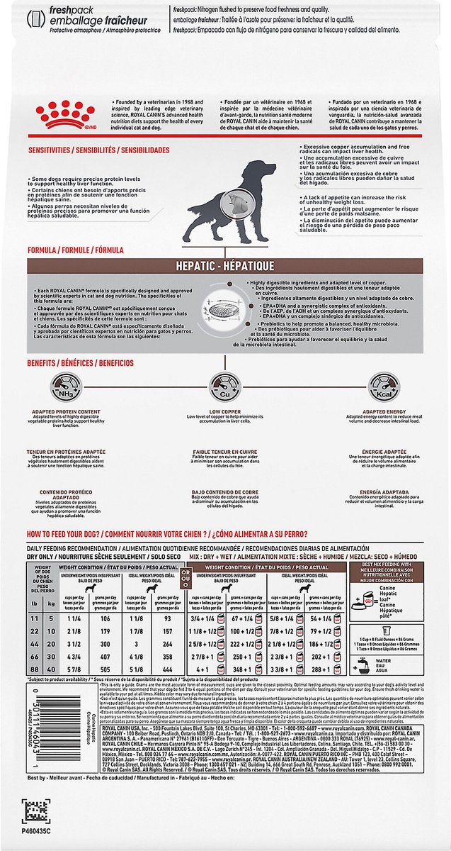 Royal Canin Veterinary Diet Adult Hepatic Dry Dog Food