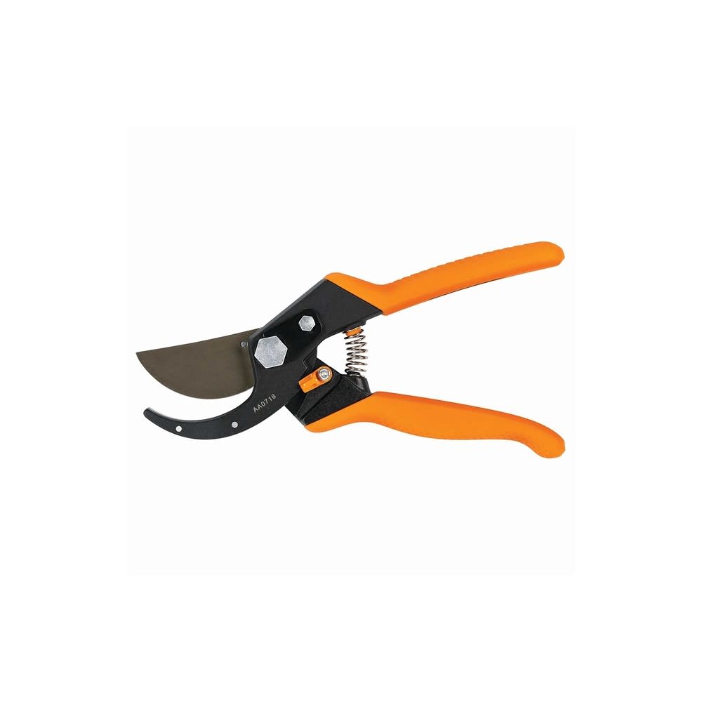 Fiskars Pro Carbon Steel Hand Pruner with Cast Aluminum Handle