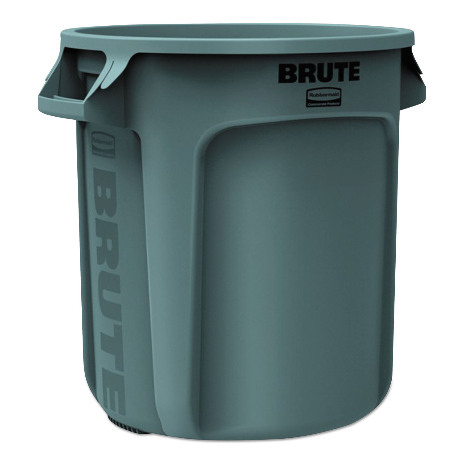 Vented Round Brute Container by Rubbermaidandreg; Commercial RCP2610GRA