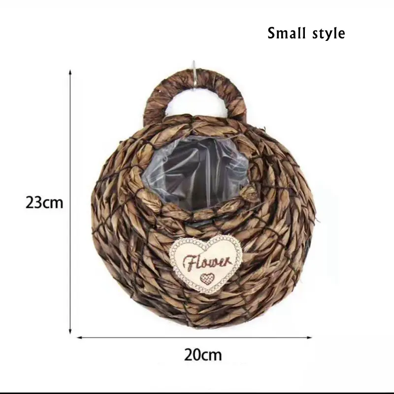 Hot Selling Wholesale Wall Hanging Flower Basket Decoration Hanging Baskets Flowers Outdoor Coconut Palm Hanging Basket