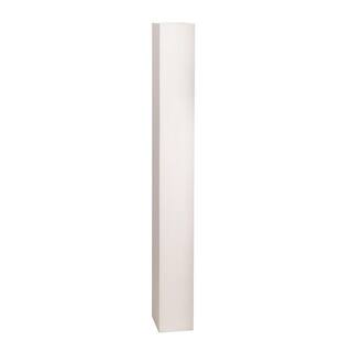 Fypon 48 in. x 7-12 in. x 7-12 in. Polyurethane Plain Newel Post for 7 in. Balustrade System NP8X48