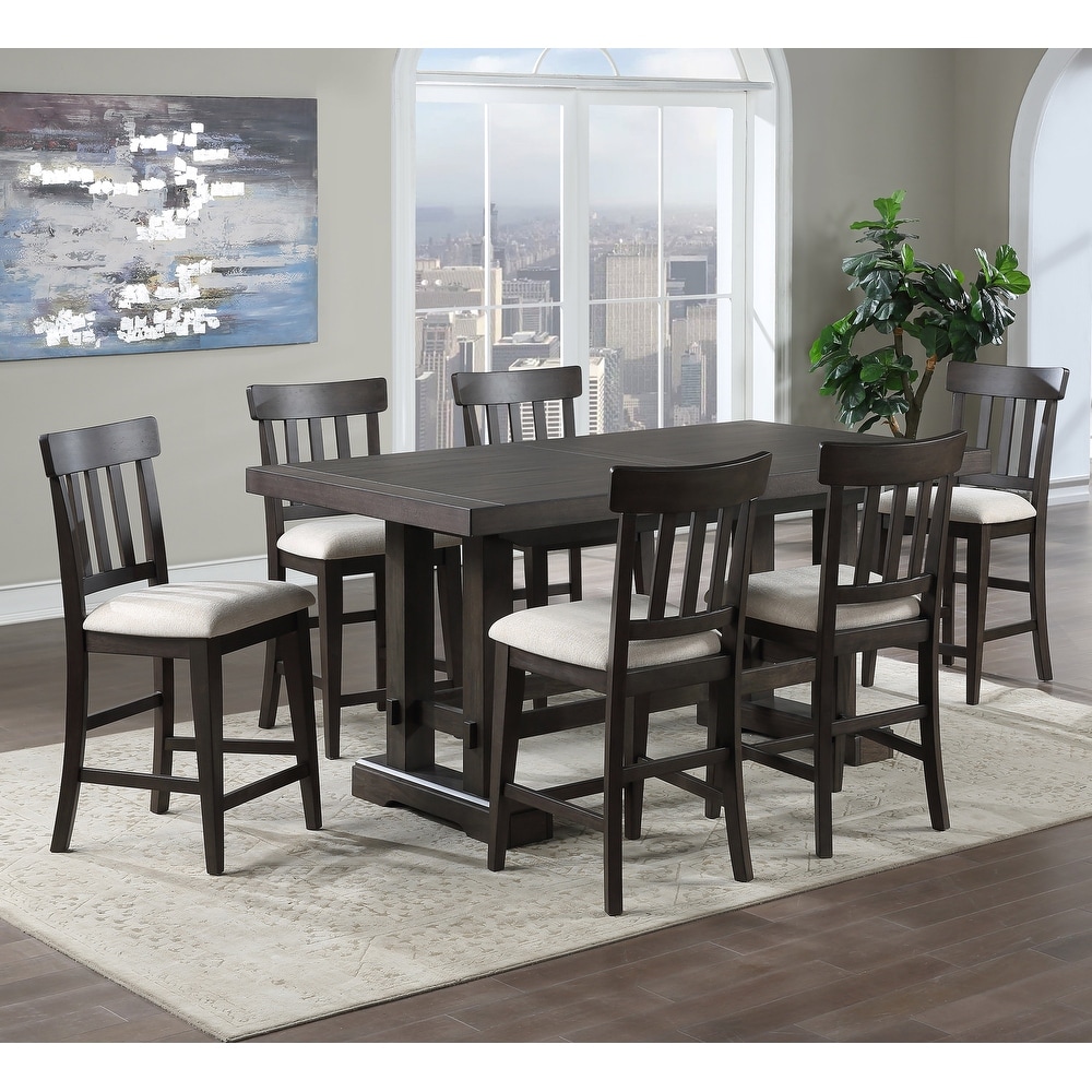 The Gray Barn Nevada Dusky Cedar Counter Height Dining Set