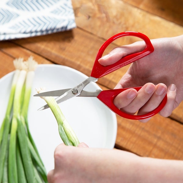 2-Pack Joyce Chen Original Unlimited Kitchen Scissors， Red