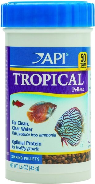 API Sinking Pellets Tropical Fish Food