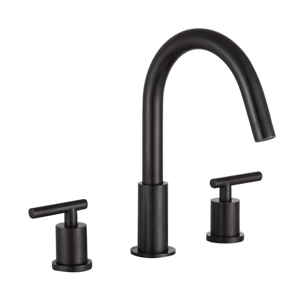 ANZZI Roman 8 in Widespread 2Handle Bathroom Faucet in Oil Rubbed Bronze