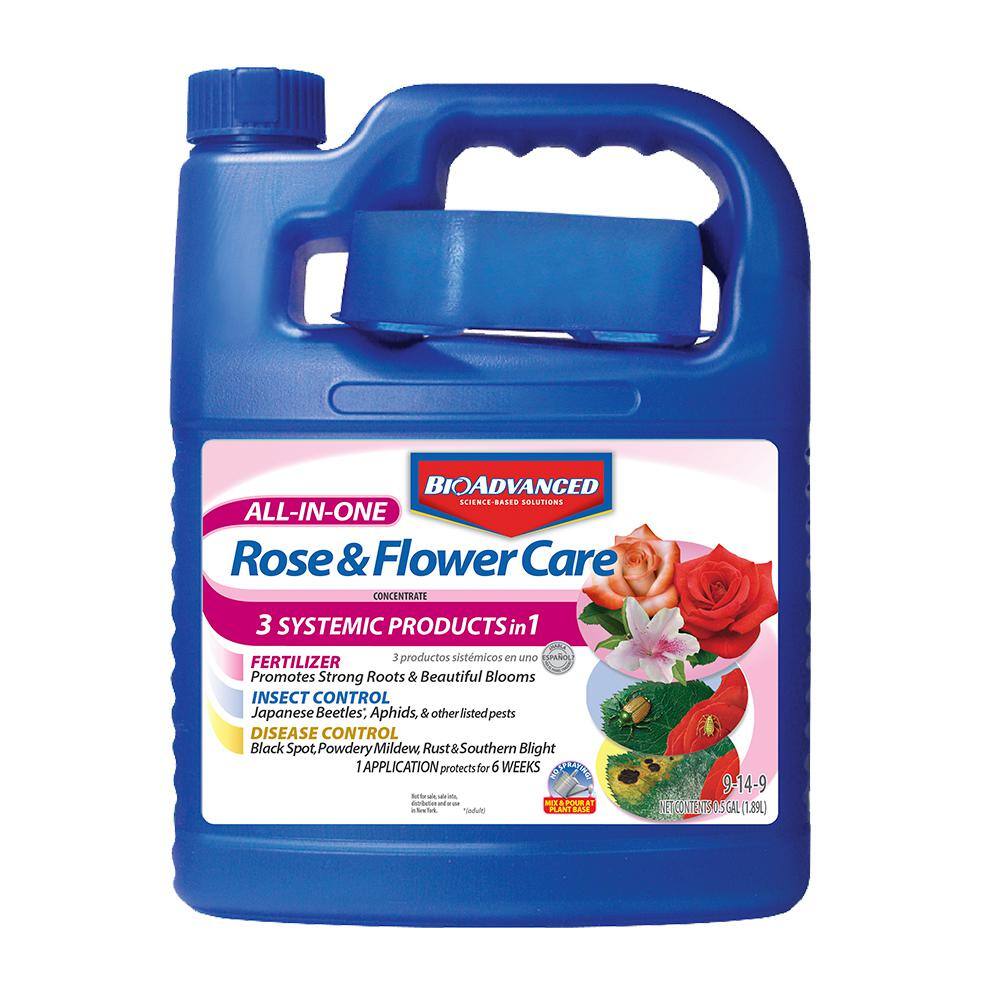 BIOADVANCED 12 Gal. Concentrate All-in-1 Rose and Flower Care 701262