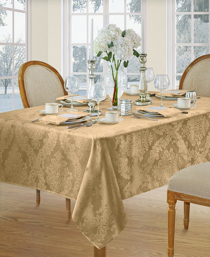 Elrene Barcelona Damask 52 x 52 Tablecloth