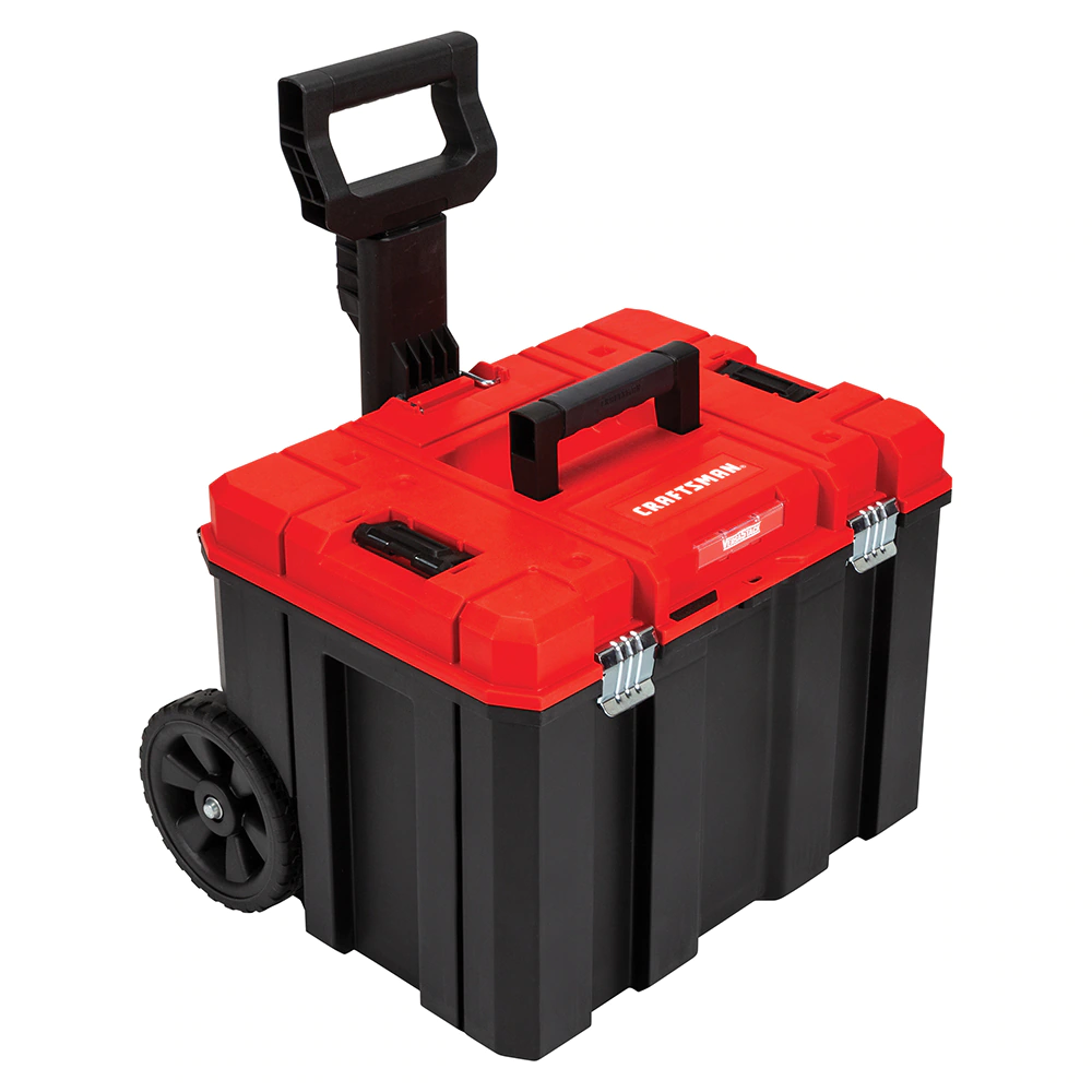 CRAFTSMAN CMST17835 VERSASTACK System 20-in Red Plastic Wheels Lockable Tool Box