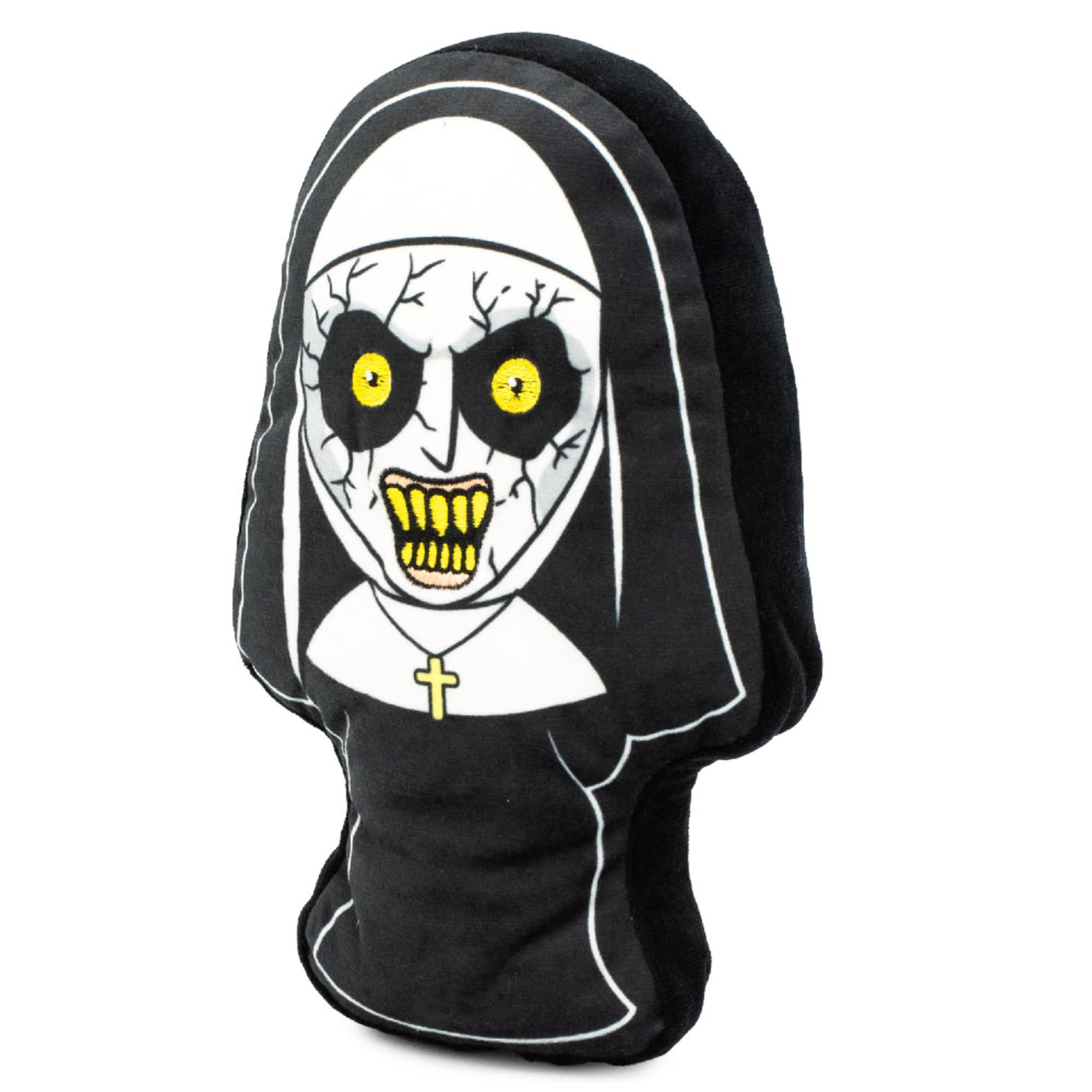 Buckle-Down Horror The Nun Sister Irene Standing Pose Plush Squeaker Dog Toy， Medium