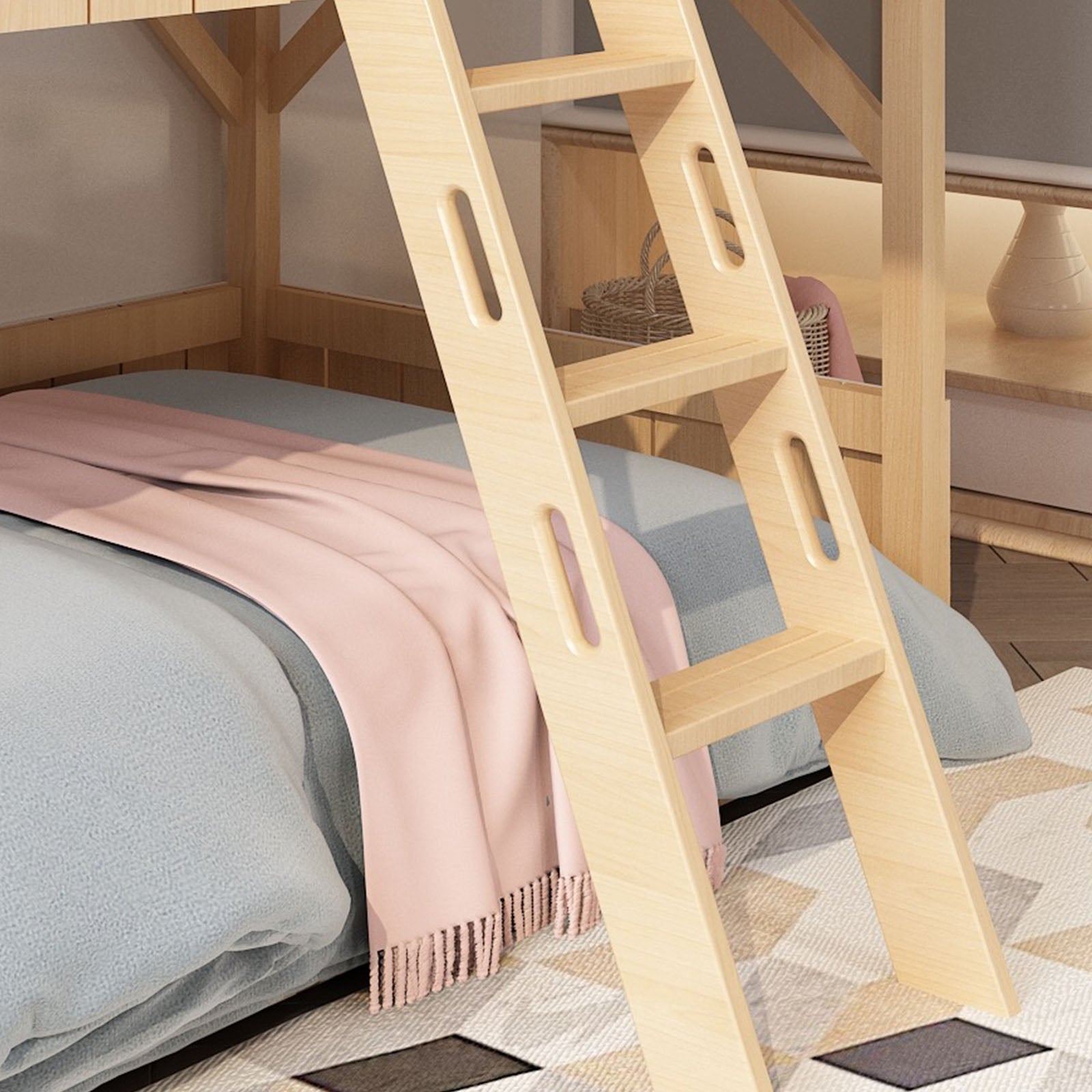 Tree Double Kids Bed Et-C004-N