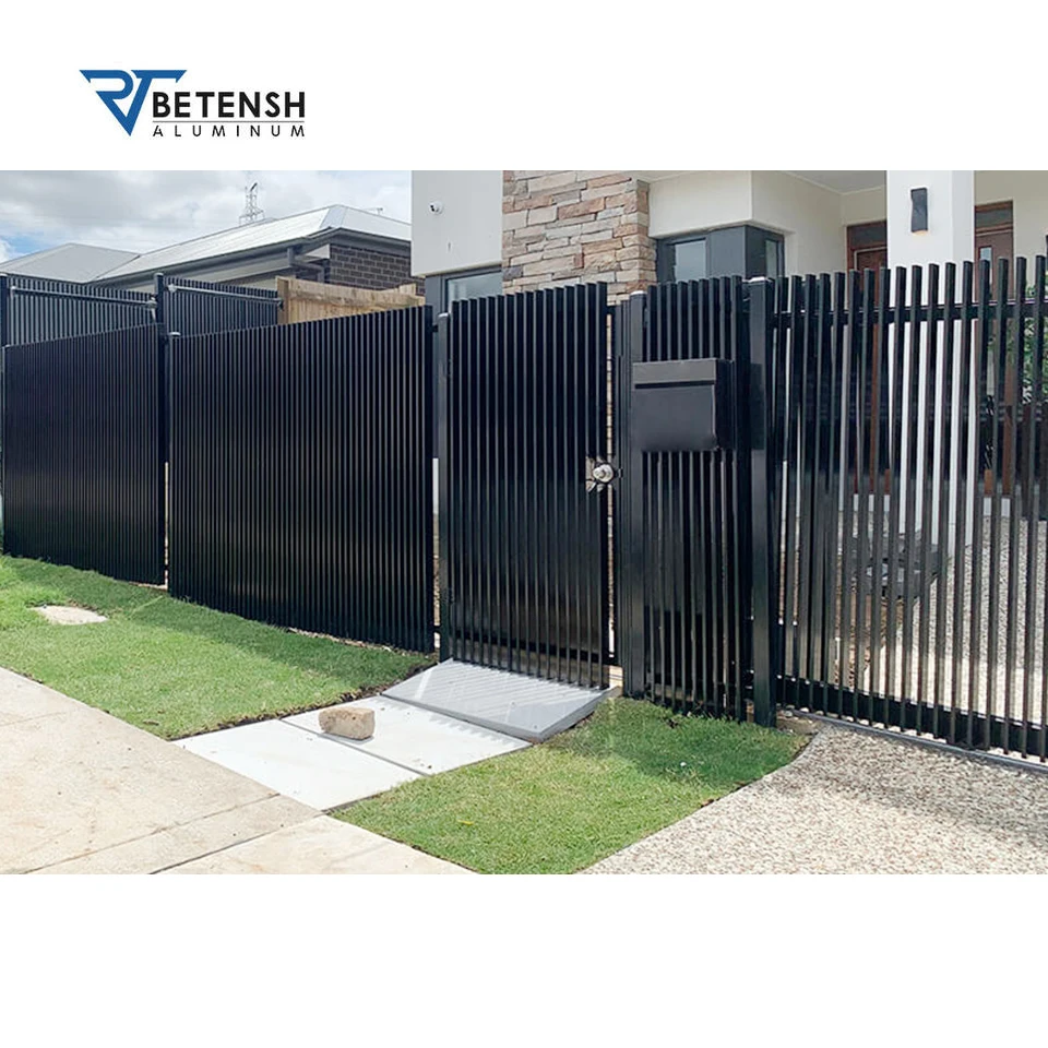 High End Commercial Panels Private Wholesale Factory Directly Supply Garden Extruded Aluminum Panels Blade Fence