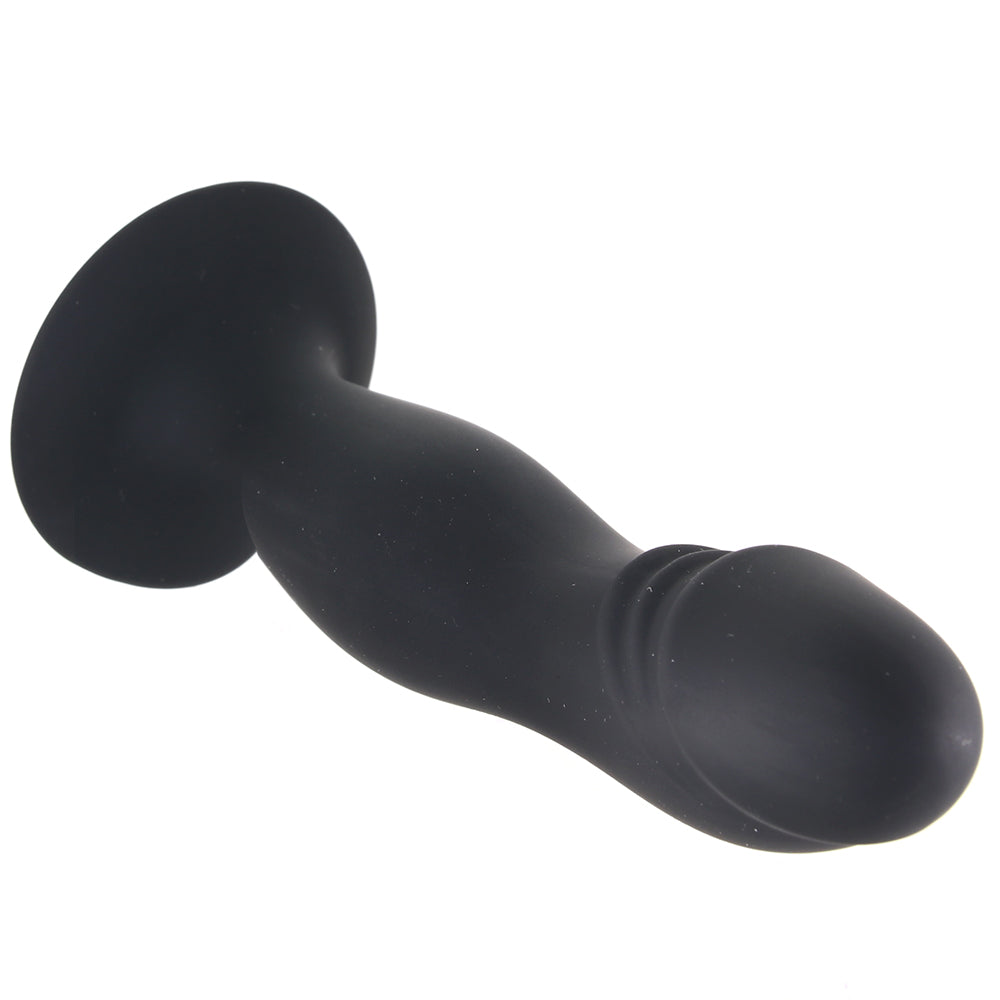 Silicone Anal Stud in Black