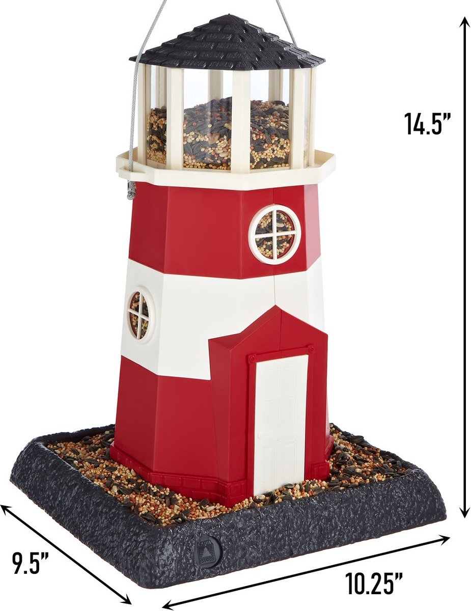 North States Village Collection Lighthouse Bird Feeder