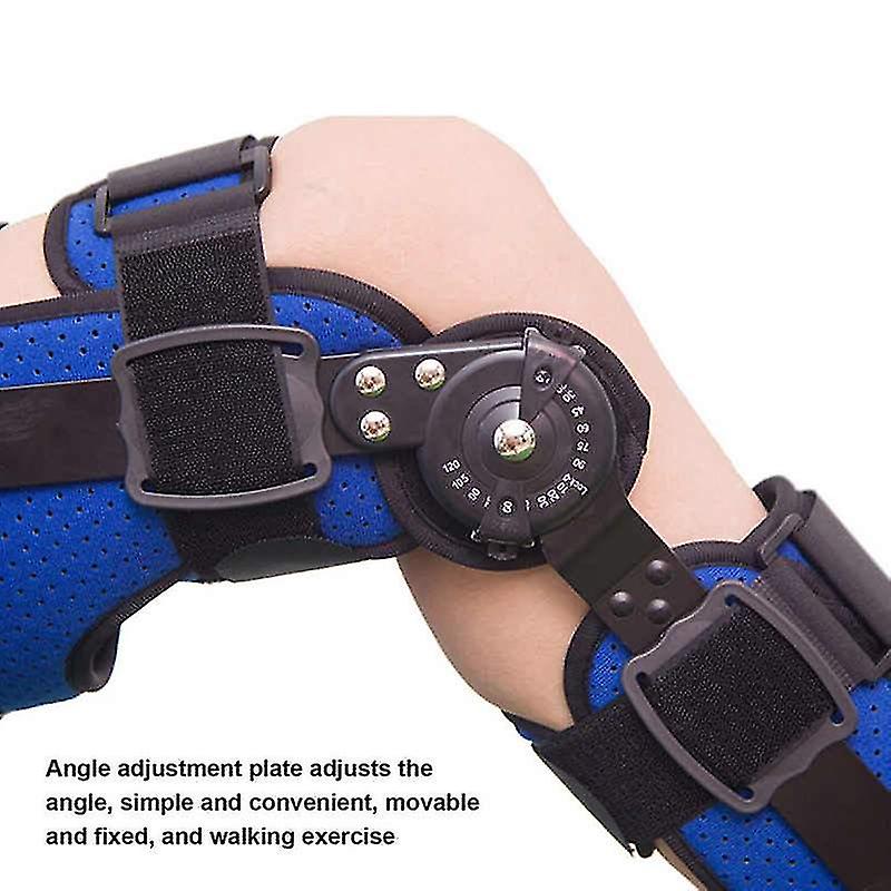 Knee Joint Brace Support Adjustable Breathable Knee Stabilizer Leg Protector Knee Sprain Fixed Strap Orthosis Arthritic Guard