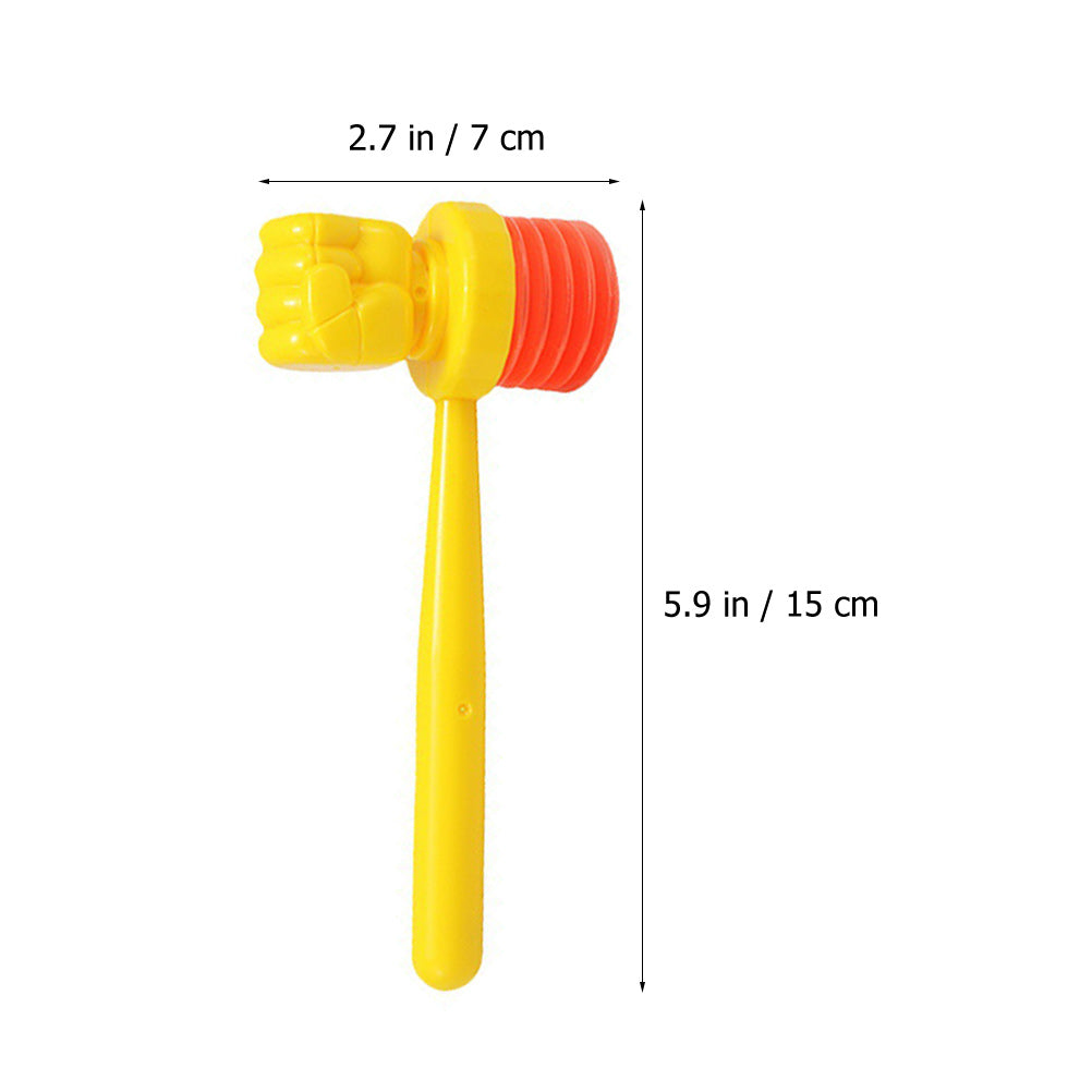 Etereauty Hammer Pounding Kids Gavel Mallet Toys Bench Game Beating Justice Costume Motor Skills Prop Fine Squeaky Hammers Mallets