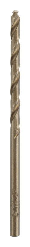 Irwin 1/8 in. X 2-3/4 in. L Cobalt Alloy Steel Drill Bit 1 pc