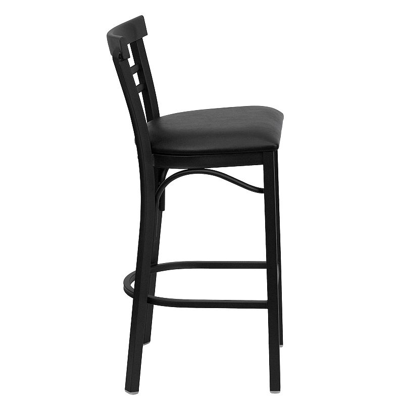 Flash Furniture HERCULES Series Ladder Back Bar Stool