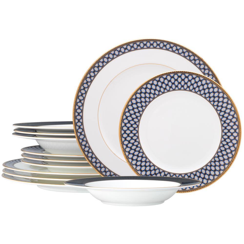 Noritake Blueshire 12-Piece Set (Service For 4) 4944-12H